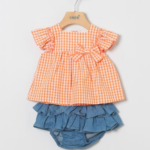 Conjunto cuadros naranja Coco Acqua