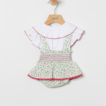 Conjunto niña Flores Coco Acqua