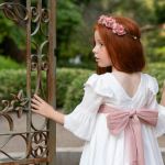 Vestido plumeti niña Coco Acqua