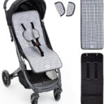 Colchoneta silla universa Vichy negro Interbaby