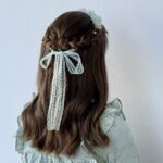 Corona floral abierta cinta Siena