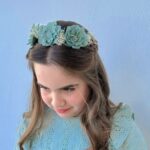 Corona 3 flores grandes Siena