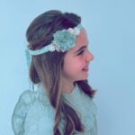 Cinta tocado floral Siena