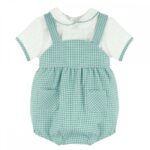 Conjunto 2 piezas Vichy Verde Baby Ferr