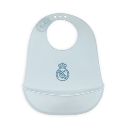 Babero impermeable silicona Real Madrid