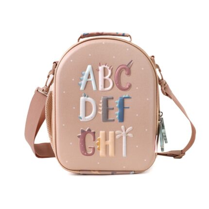 Bolsa de merienda Térmica 3D Funny Letters
