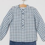 Camisa cuadros niño Coco Acqua
