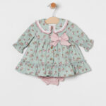 Vestido niña flores Coco Acqua