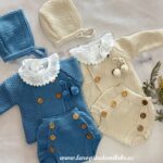 Conjunto lana 4 piezas unisex Glory Bebe