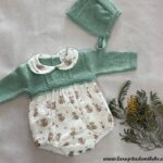 Pelele bebe verde Glory Bebe