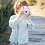 Camisa niño vichy verde Coco Acqua