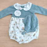 Pelele+capota Nubes Bebepunt