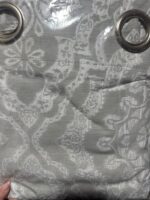 Cortina estampado gris - Imagen 2