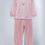 Pijama niña rayas spandex Privata