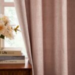 Cortina terciopelo liso