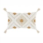 Funda de cojín Boho Rombos 30X50