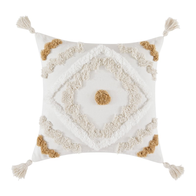 funda-de-cojin-boho-rombos-45x45-cm Funda de cojín Boho Rombos 45X45 - Imagen 1