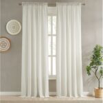 Visillo lino Boho con cinta Camaltex