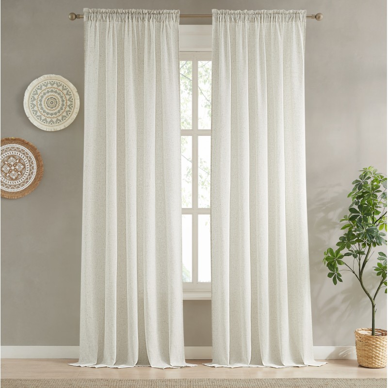 visillo-lino-boho-con-cinta Visillo lino Boho con cinta Camaltex - Imagen 1