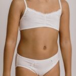 Conjunto comunión niña top Ondas Calamaro