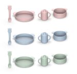 Vajilla 4 piezas silicona Zoe Tous