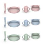 Vajilla 4 piezas silicona Zoe Tous