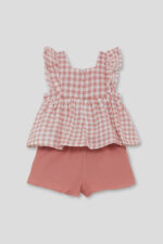 Conjunto niña vichy Street Monkey - Imagen 3