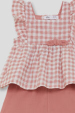 Conjunto niña vichy Street Monkey - Imagen 4