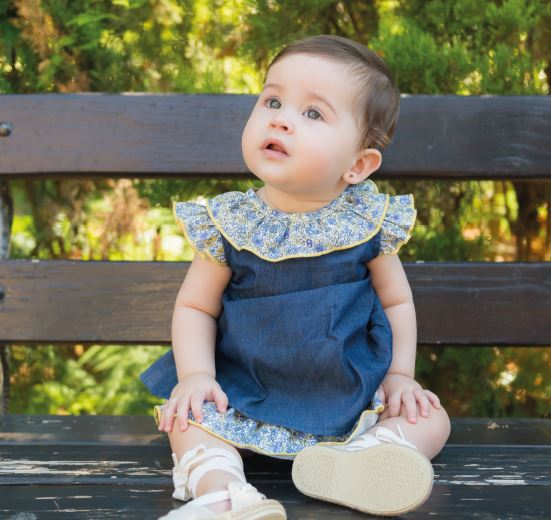 CS26029 Jesusito bebe Denim Cosiendo Sueños Pequeños Piratas - Imagen 1