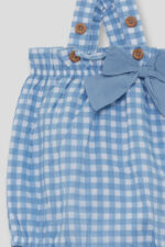 Pelele vichy azul Street Monkey - Imagen 2