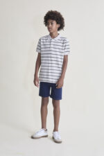 Polo pique rayas verdes Street Monkey - Imagen 2