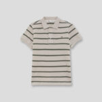 Polo pique rayas verdes Street Monkey