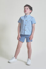 Conj. niño cuadros vichy Street Monkey