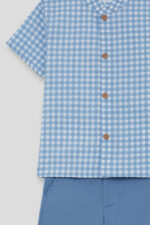 Conj. niño cuadros vichy Street Monkey - Imagen 2