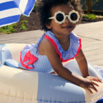 Bañador bebe flores Ysabel Mora