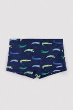 Bañador boxer niño cocodrilos amarillas Ysabel Mora - Imagen 4