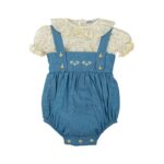 Pelele tirantes con camisa Abrazo Babidu