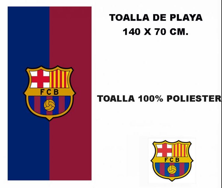 3 Toalla playa o piscina Barcelona 10 - Imagen 1