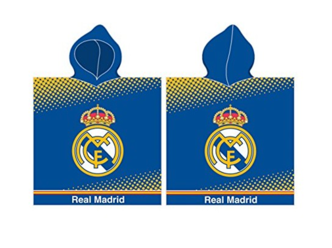 Captura de Pantalla 2026-05-19 a las 21.00.52 Capa playa o piscina algodón Real Madrid - Imagen 1