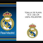 Toalla playa o piscina Real Madrid escudo