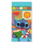 Toalla playa o piscina Lilo & Stitch cóctel