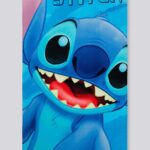 Toalla playa o piscina Lilo & Stitch azul