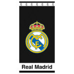 Toalla playa o piscina Real Madrid negra