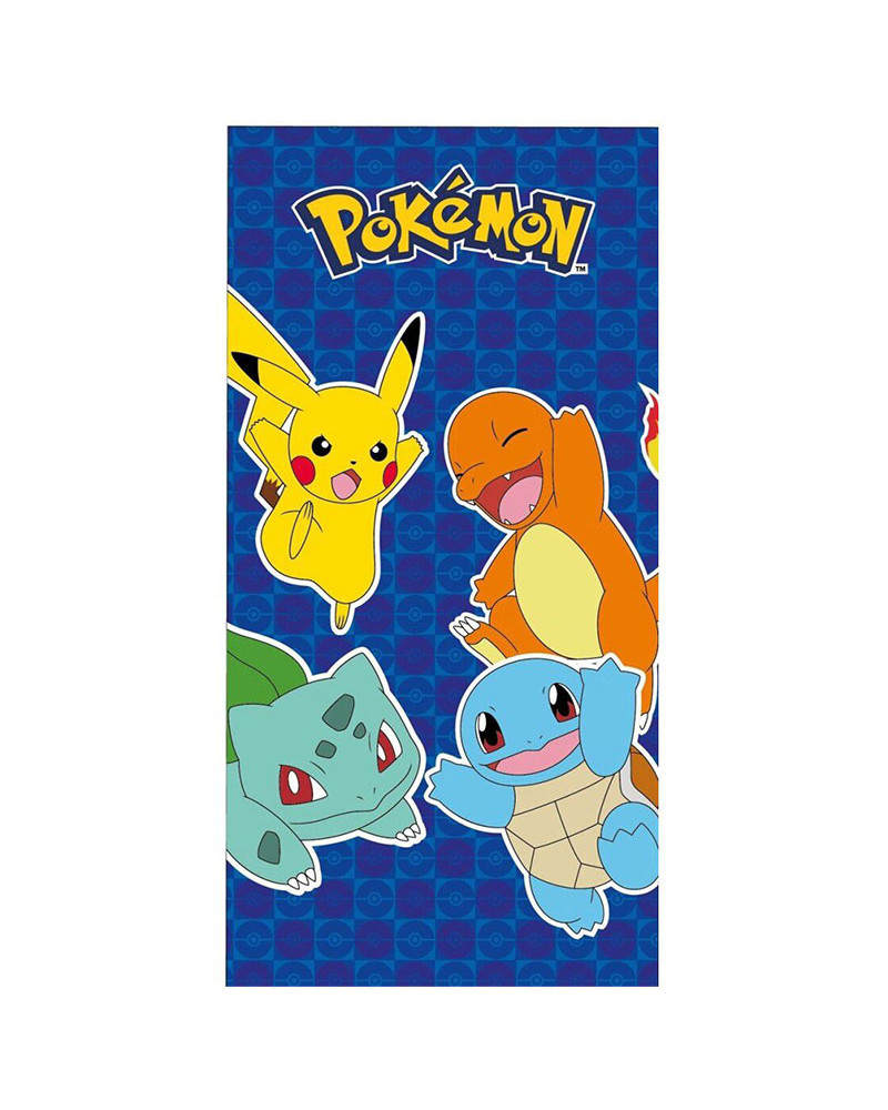 toalla-playa-microfibra-oficial-pokemon Toalla playa o piscina Pokemon 2 - Imagen 1