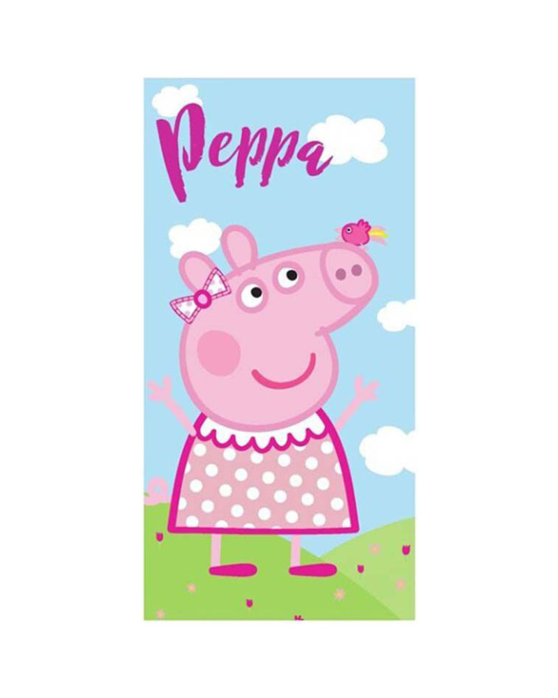 toalla-playa-microfibra-peppa-pig Toalla playa o piscina Peppa Pig - Imagen 1