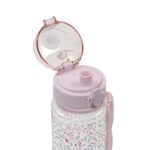 Botella de agua con pajita Petalos Interbaby - Imagen 2