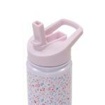 Botella termo acero Petalos Interbaby - Imagen 2