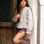 Conjunto niña falda pantalón Meira Calamaro