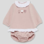 Conjunto braga bebe flor Street Monkey