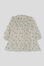 Vestido flores verdes Street Monkey - Imagen 4